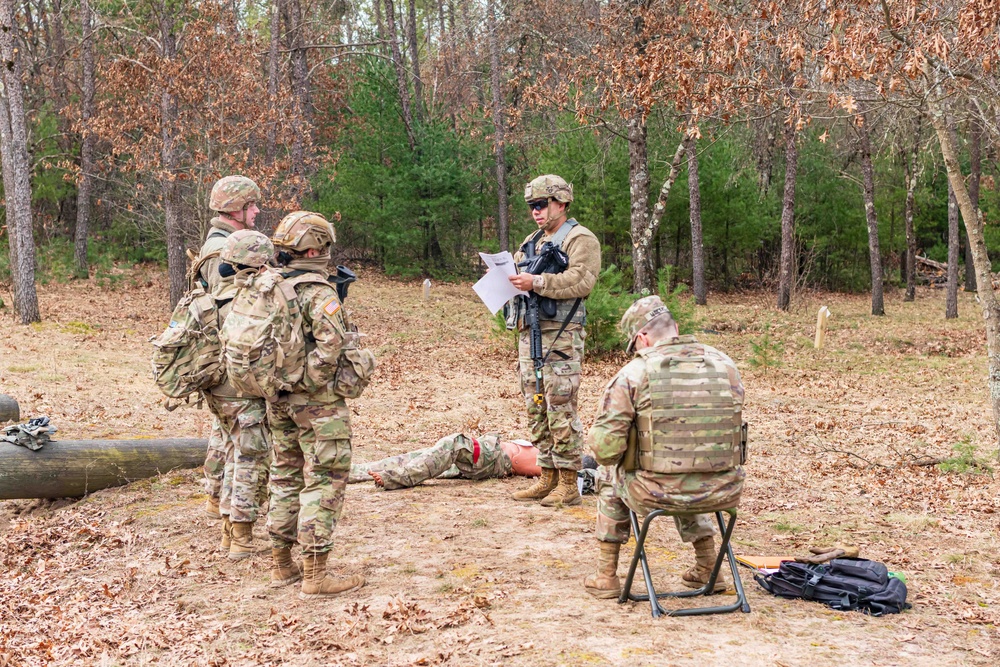 Fort McCoy NCO Academy students conduct field training for Basic Leader Course Class 004-26