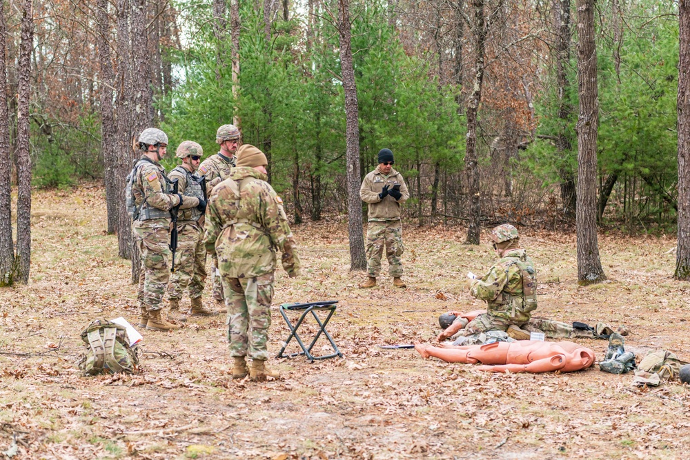 Fort McCoy NCO Academy students conduct field training for Basic Leader Course Class 004-26