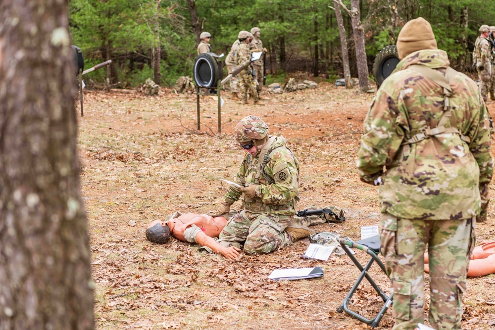 Fort McCoy NCO Academy students conduct field training for Basic Leader Course Class 004-26