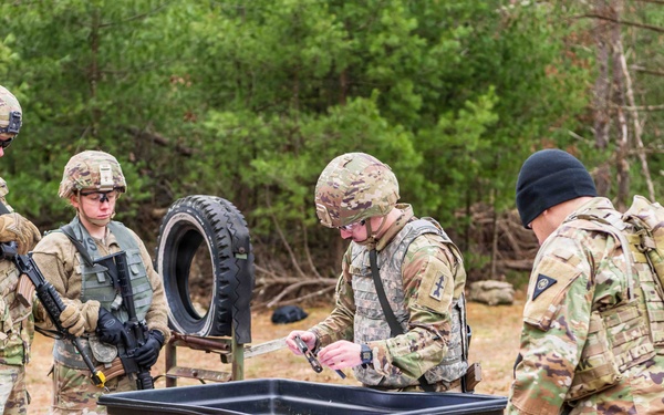 Fort McCoy NCO Academy students conduct field training for Basic Leader Course Class 004-26
