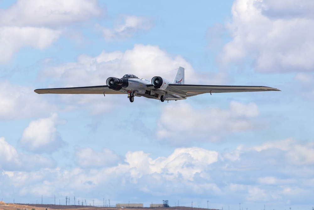 NASA WB-57 Launches from March ARB inSupportable of Artemis II Mission