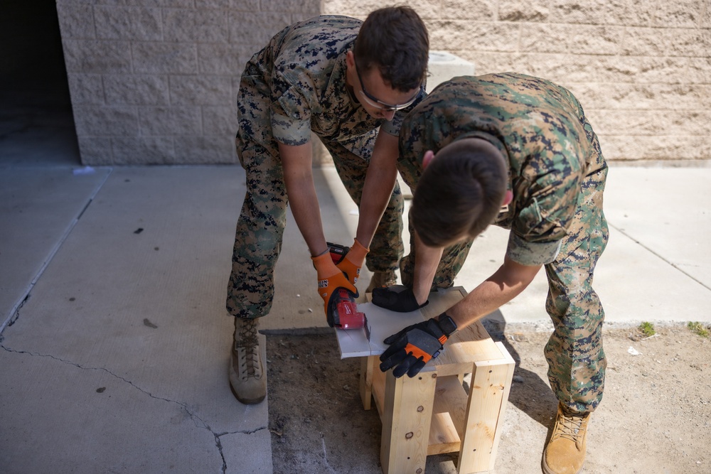 HQSPTBN Marines participate in OCS IV