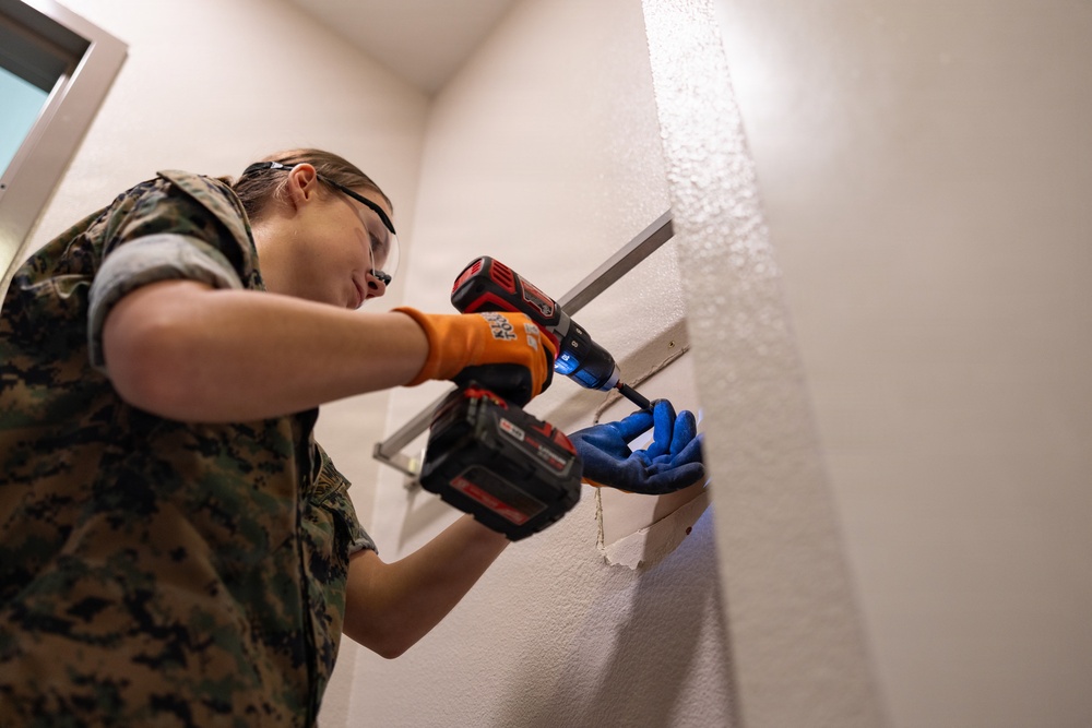 HQSPTBN Marines participate in OCS IV