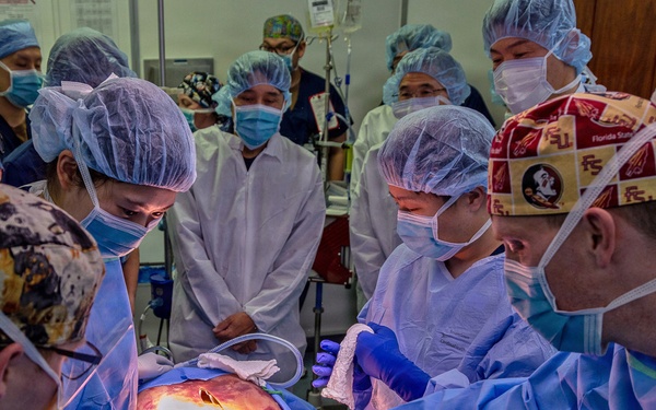 U.S. Naval Hospital Yokosuka and JSDF Hospital Yokosuka Strengthen Medical Alliance with Joint Casualty Drill