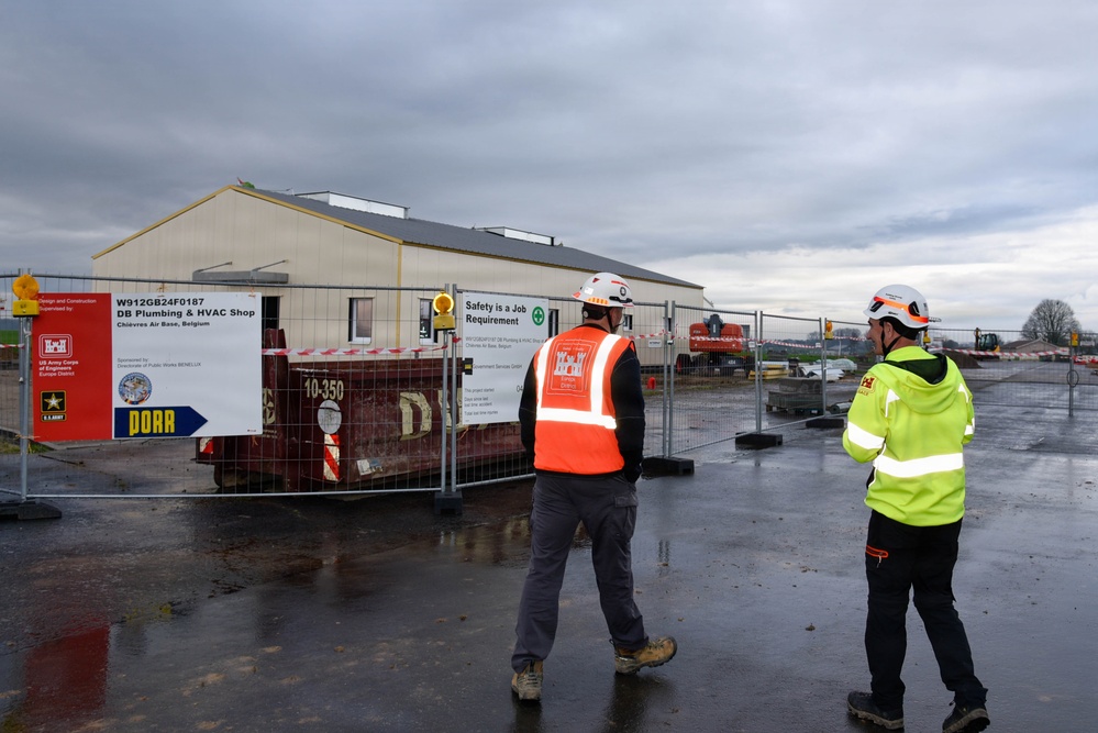 Chièvres Air Base Plumbing and HVAC Building