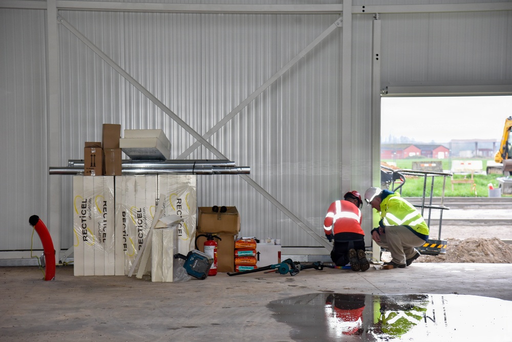 Chièvres Air Base Plumbing and HVAC Building