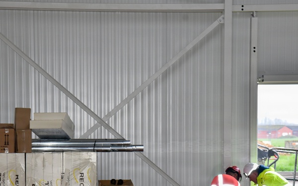 Chièvres Air Base Plumbing and HVAC Building