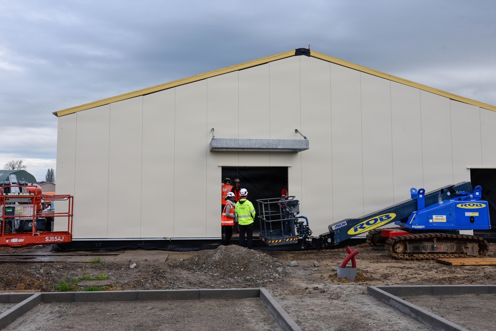 Chièvres Air Base Plumbing and HVAC Building