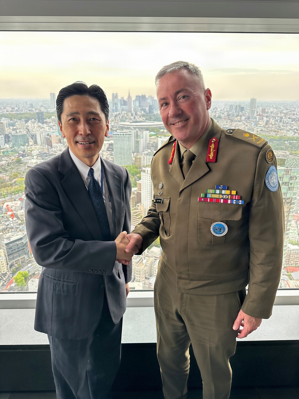 Deputy Commander Visits UNC-Rear Japan