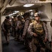 11th MEU Marines Conduct a Quick Reaction Force Drill Aboard USS Portland