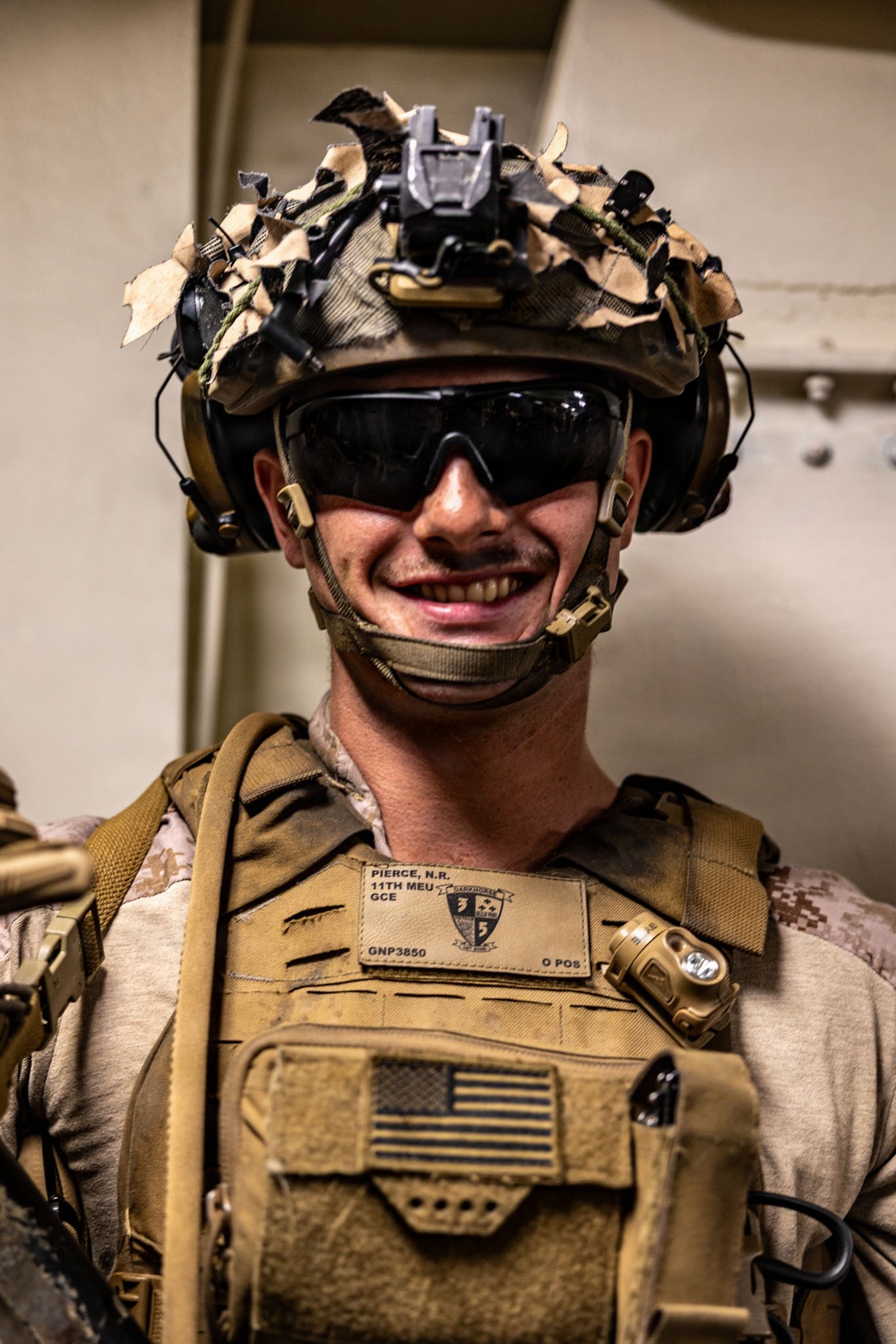 11th MEU Marines Conduct a Quick Reaction Force Drill Aboard USS Portland