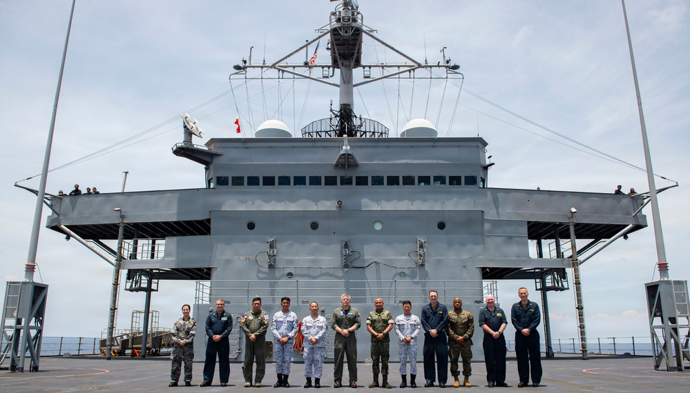 Blue Ridge with AFP, RAN