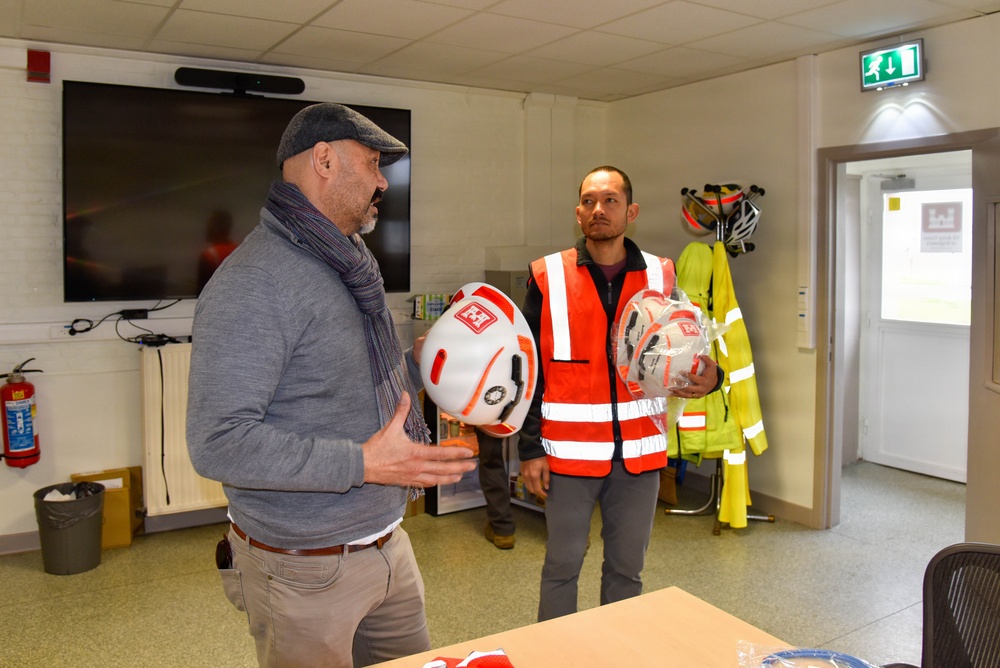 Chièvres Air Base Safety Site Visit
