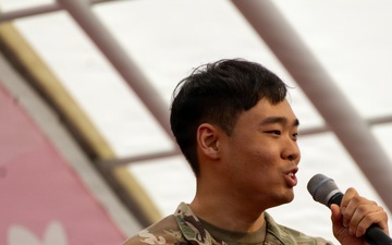 Eighth Army Jazz Combo Performs at Eden Cherry Blossom Festival