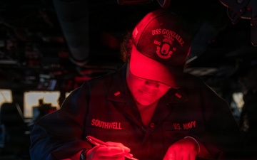 Watch Standers the USS Gonzalez (DDG 66)