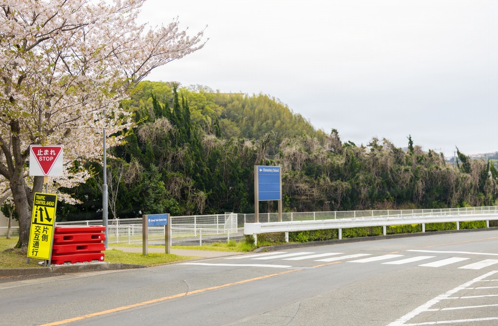 CFAY Stop Sign Installation In Ikego Housing