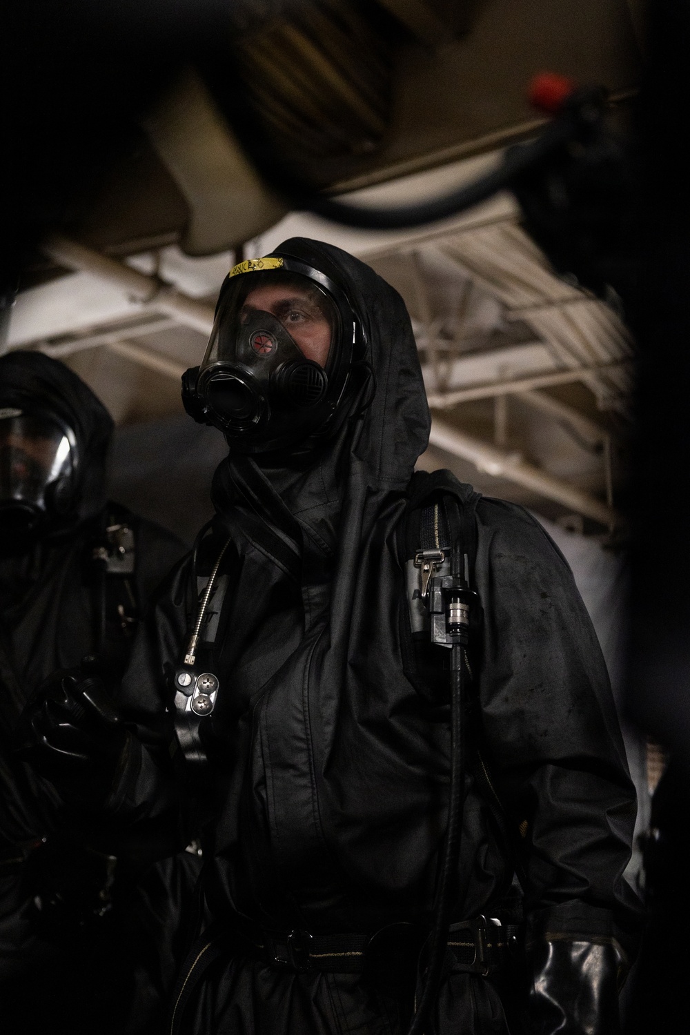 11th MEU Marines Conduct CBRN Training Aboard USS Boxer