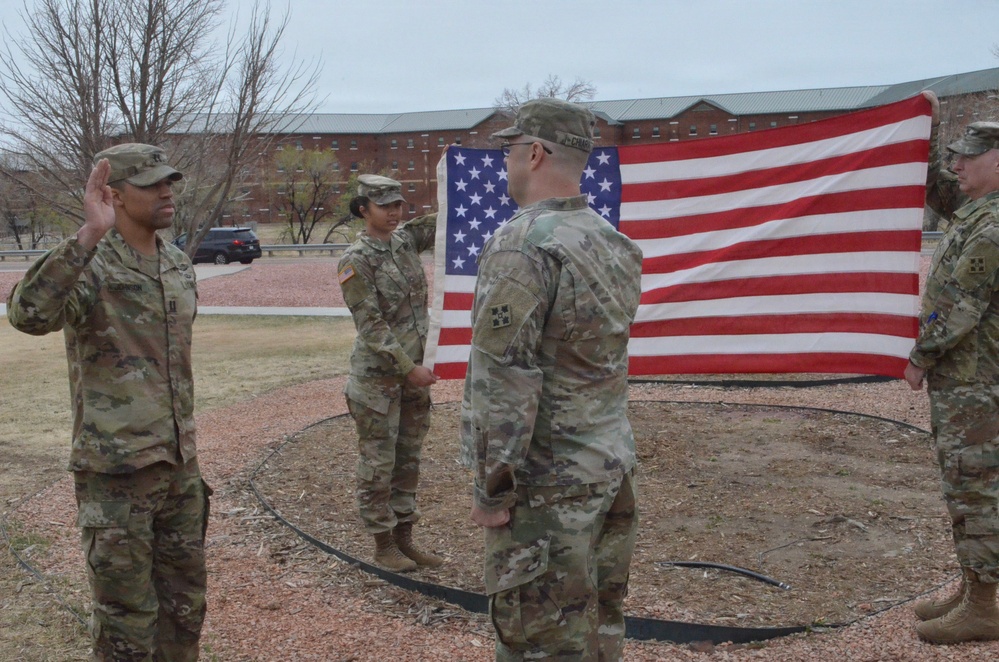 4-9 IN Manchu Alpha, Bravo, and Headquarters and Headquarters Company Change of Command, Reenlistment and Coin Ceremonies