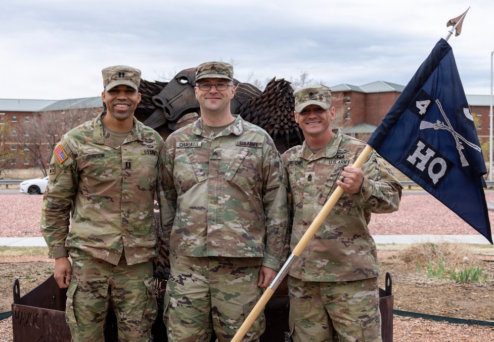 4-9 IN Manchu Alpha, Bravo, and Headquarters and Headquarters Company Change of Command, Reenlistment and Coin Ceremonies