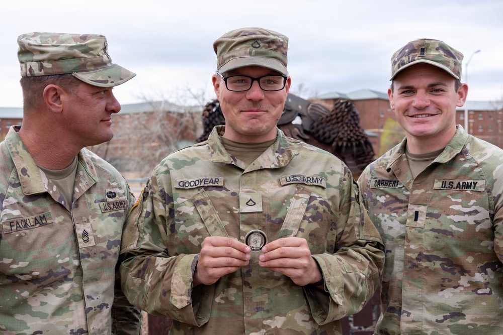 4-9 IN Manchu Alpha, Bravo, and Headquarters and Headquarters Company Change of Command, Reenlistment and Coin Ceremonies