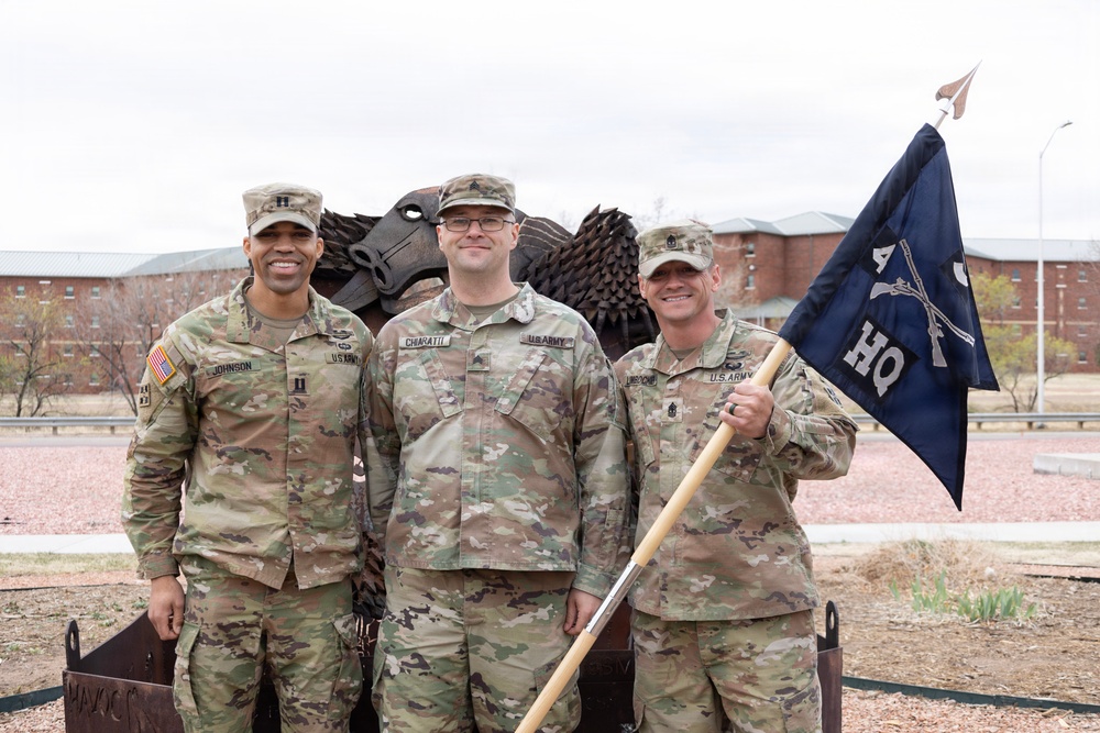 4-9 IN Manchu Alpha, Bravo, and Headquarters and Headquarters Company Change of Command, Reenlistment and Coin Ceremonies