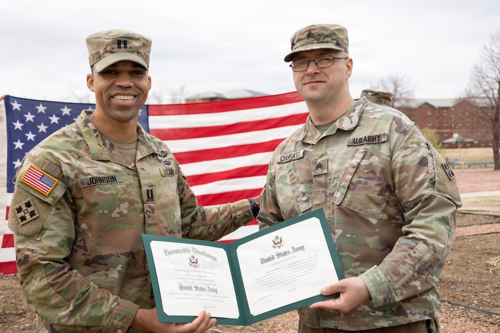 4-9 IN Manchu Alpha, Bravo, and Headquarters and Headquarters Company Change of Command, Reenlistment and Coin Ceremonies
