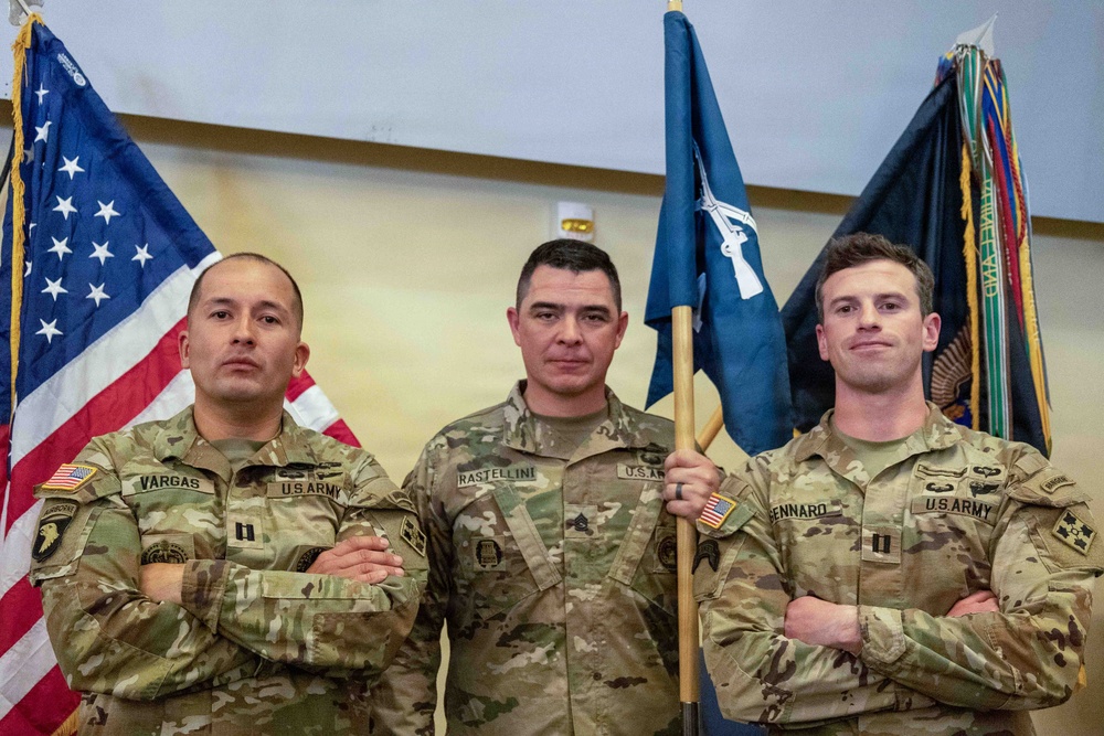 4-9 IN Manchu Alpha, Bravo, and Headquarters and Headquarters Company Change of Command, Reenlistment and Coin Ceremonies