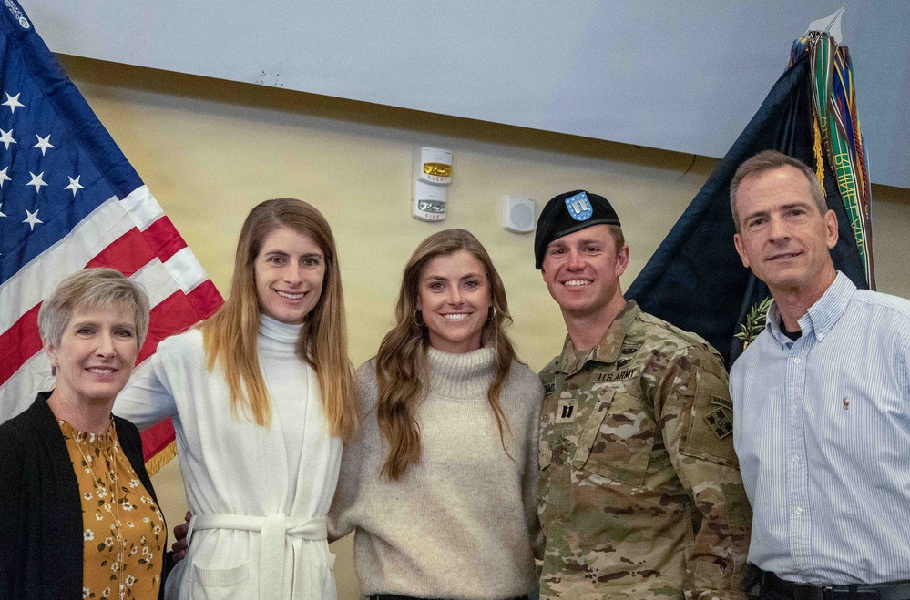4-9 IN Manchu Alpha, Bravo, and Headquarters and Headquarters Company Change of Command, Reenlistment and Coin Ceremonies