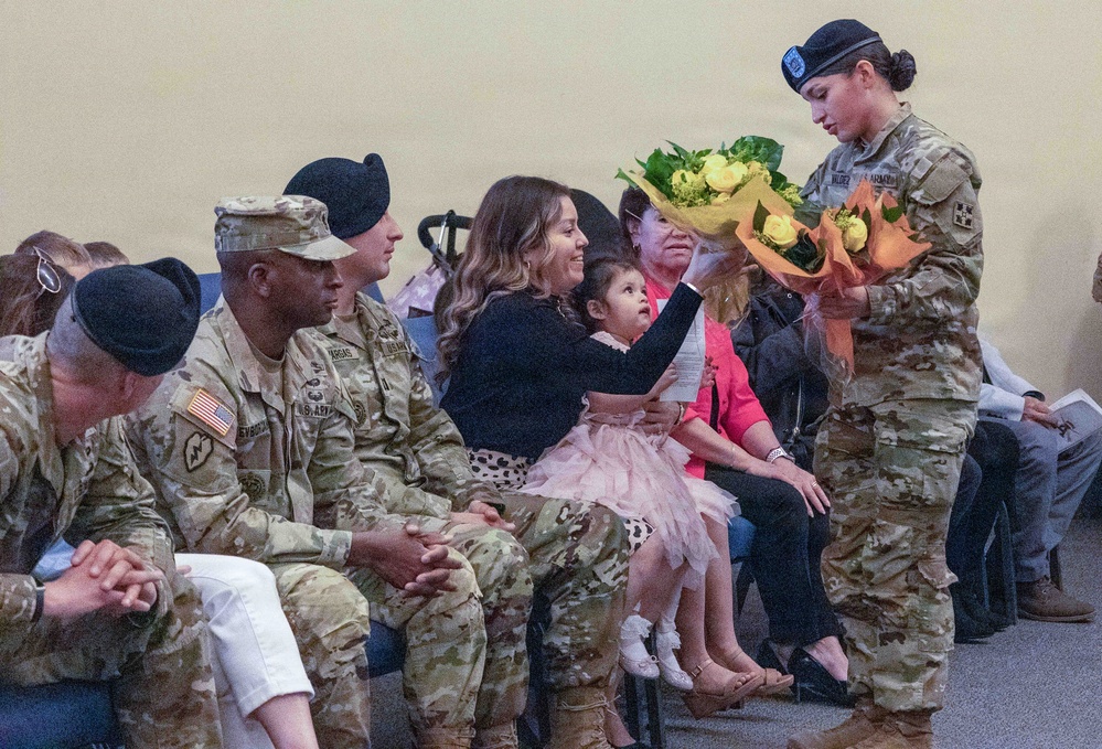 4-9 IN Manchu Alpha, Bravo, and Headquarters and Headquarters Company Change of Command, Reenlistment and Coin Ceremonies