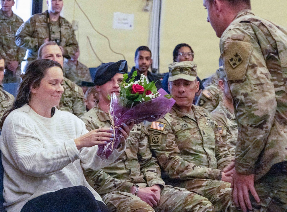 4-9 IN Manchu Alpha, Bravo, and Headquarters and Headquarters Company Change of Command, Reenlistment and Coin Ceremonies
