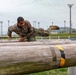 U.S. Marines conduct obstacle course during Communication Strategy and Operations Field Training Exercise on Okinawa