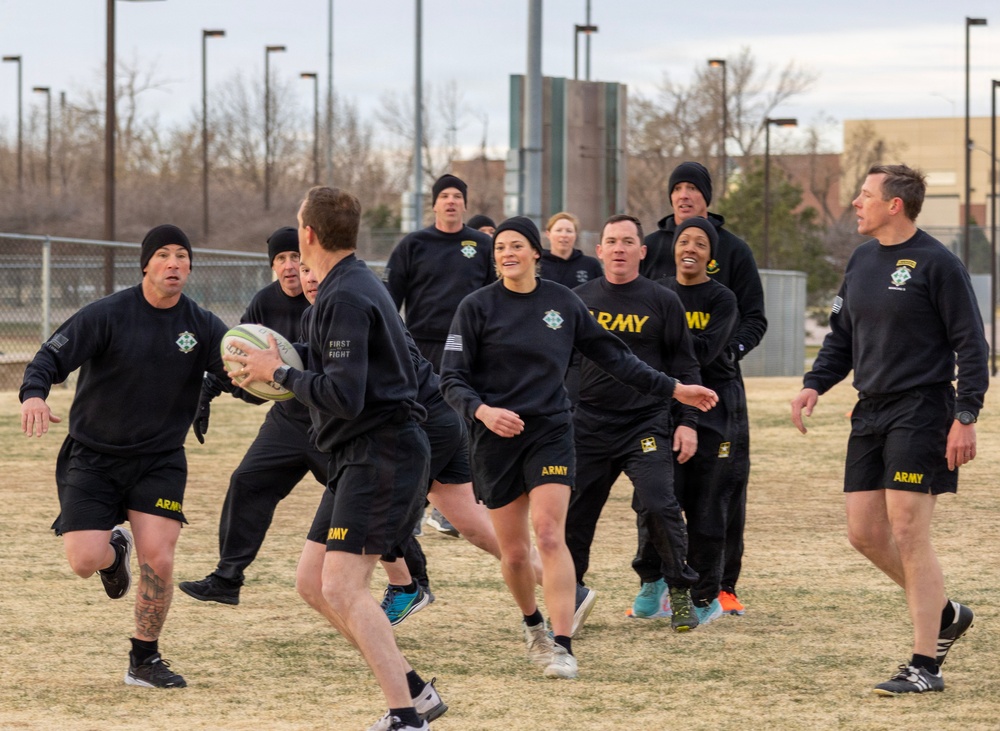 1st Stryker Brigade Combat Team, 4th Infantry Division 2023 Raider Bowl Flag Football Game
