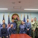 Capt. Michael S. Dwan, commander, SCSTC and Command Master Chief Jacob Shafer, SCSTC visit to SCSTC WESTPAC