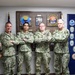 Capt. Michael S. Dwan, commander, SCSTC and Command Master Chief Jacob Shafer, SCSTC visit to SCSTC WESTPAC