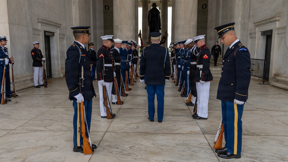 Jefferson Memorial Wreath-laying Ceremony