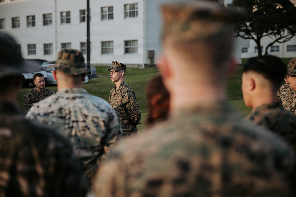 U.S. Marines tackle obstacle course during communication strategy and operations field training exercise