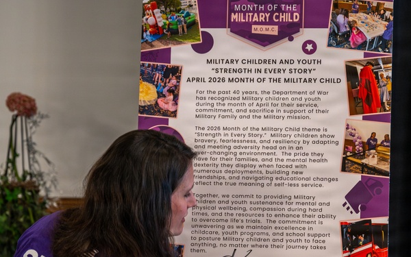 Families Connect at Month of the Military Child Event