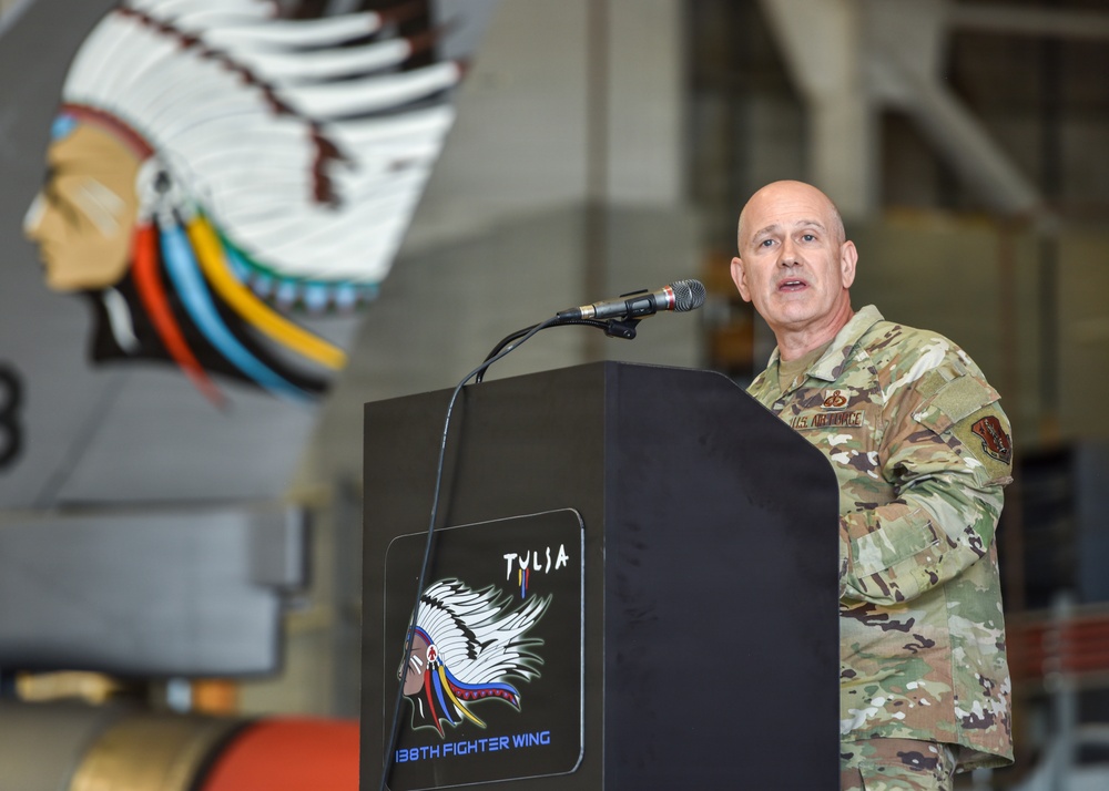 138th Fighter Wing Welcomes New Maintenance Group Commander