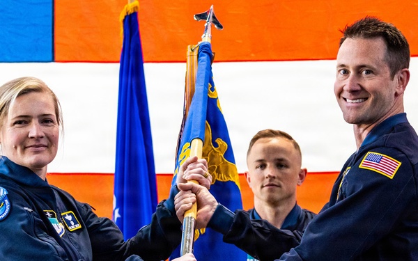 98th FTS Change of Command