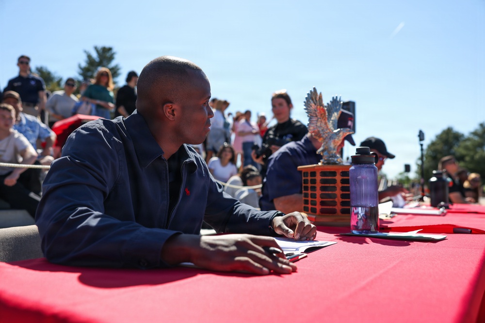 Silent Drill Platoon Competes in Joint Service Drill Competition