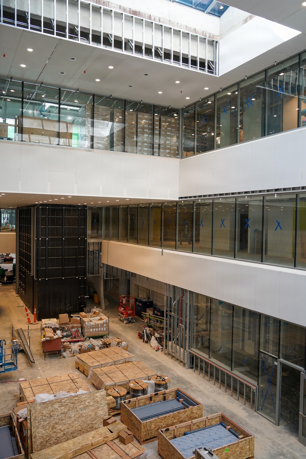 Construction continues at the site of the Louisville VA Medical Center April 8, 2026