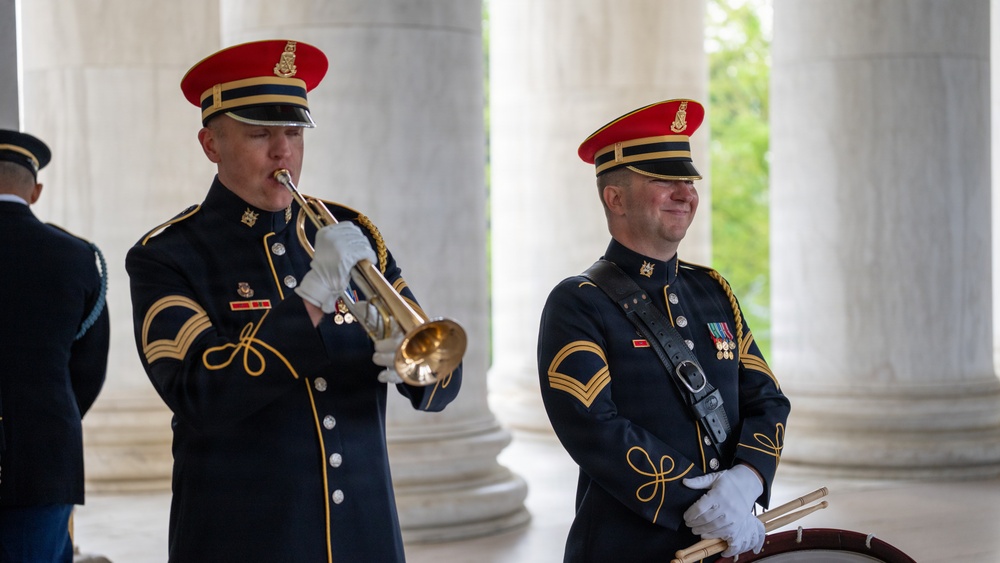 Jefferson Memorial Wreath-laying Ceremony