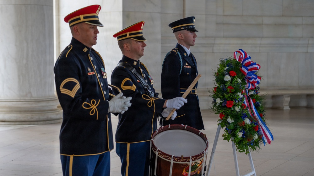 Jefferson Memorial Wreath-laying Ceremony