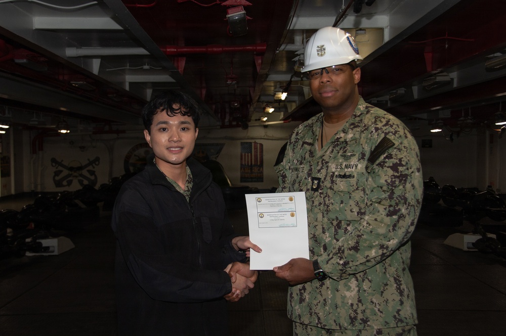 PSSN Receives Special Liberty Chits