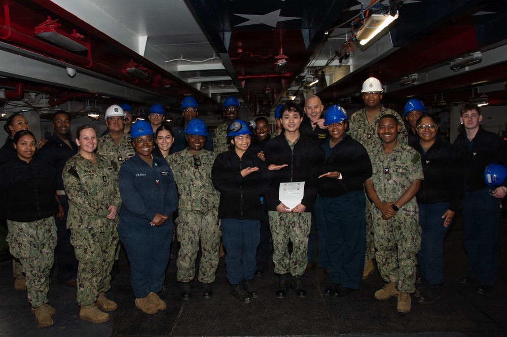 PSSN Recognized as Stennis’ Warfighter of the Week