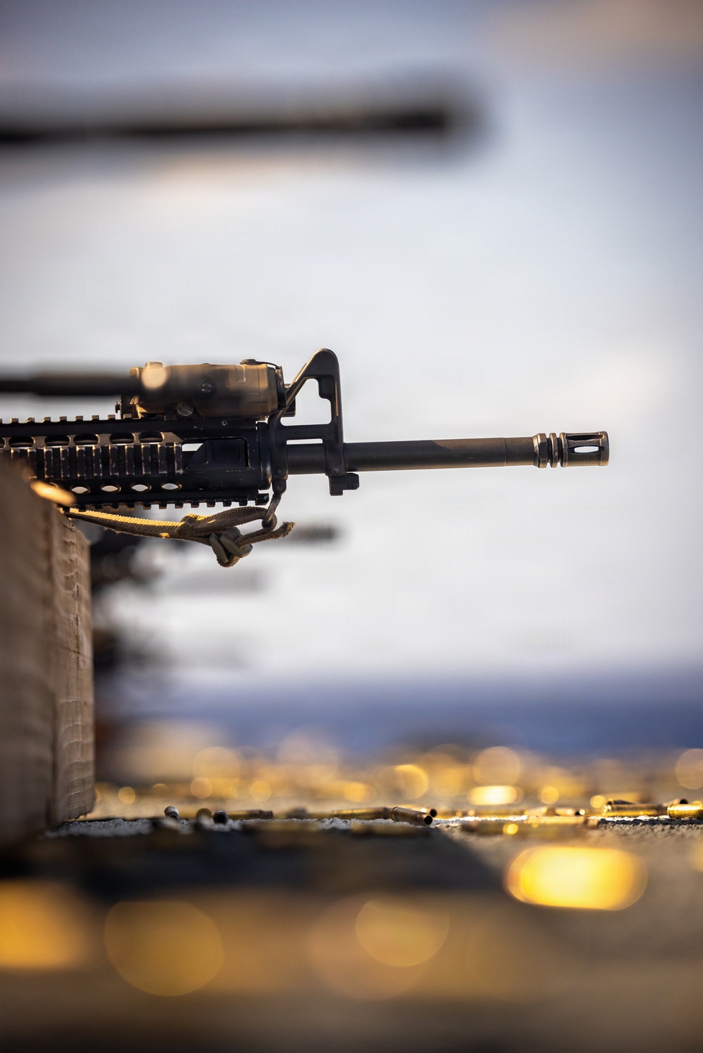11th MEU Marines, Sailors Conduct Marksmanship Training Aboard USS Comstock