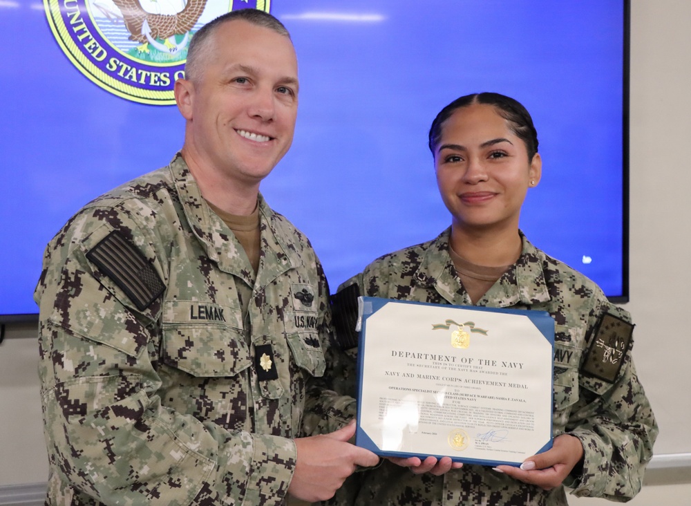 SCSTC Det SW Instructor of the Year