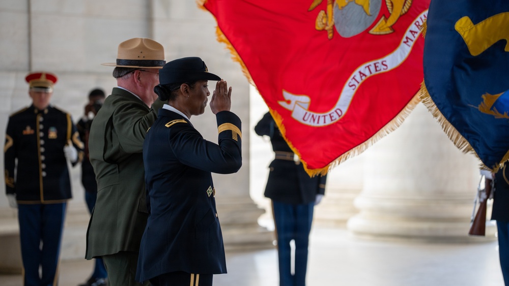 Jefferson Memorial Wreath-laying Ceremony