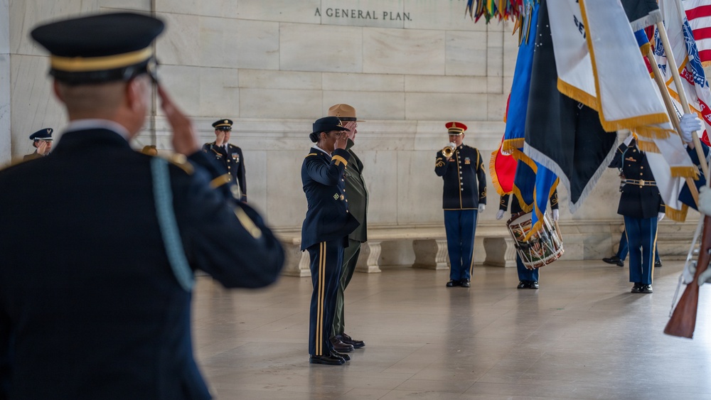 Jefferson Memorial Wreath-laying Ceremony