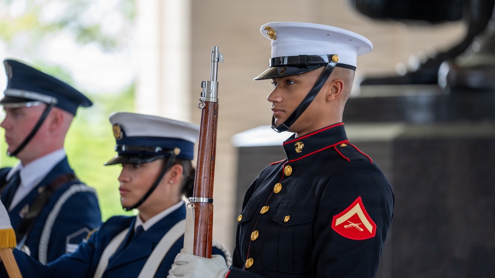 Jefferson Memorial Wreath-laying Ceremony